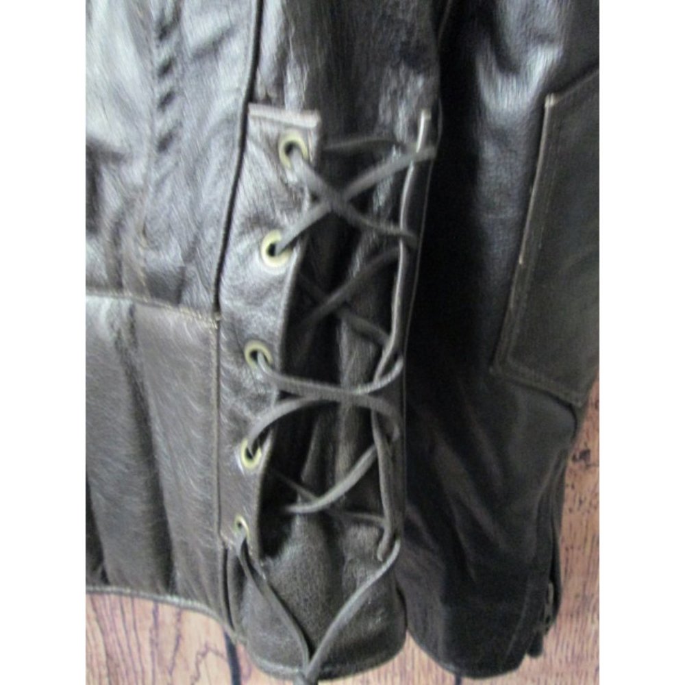 Xelement Retro Live to Ride motorcyle jacket LARGE - Picture 5 of 6